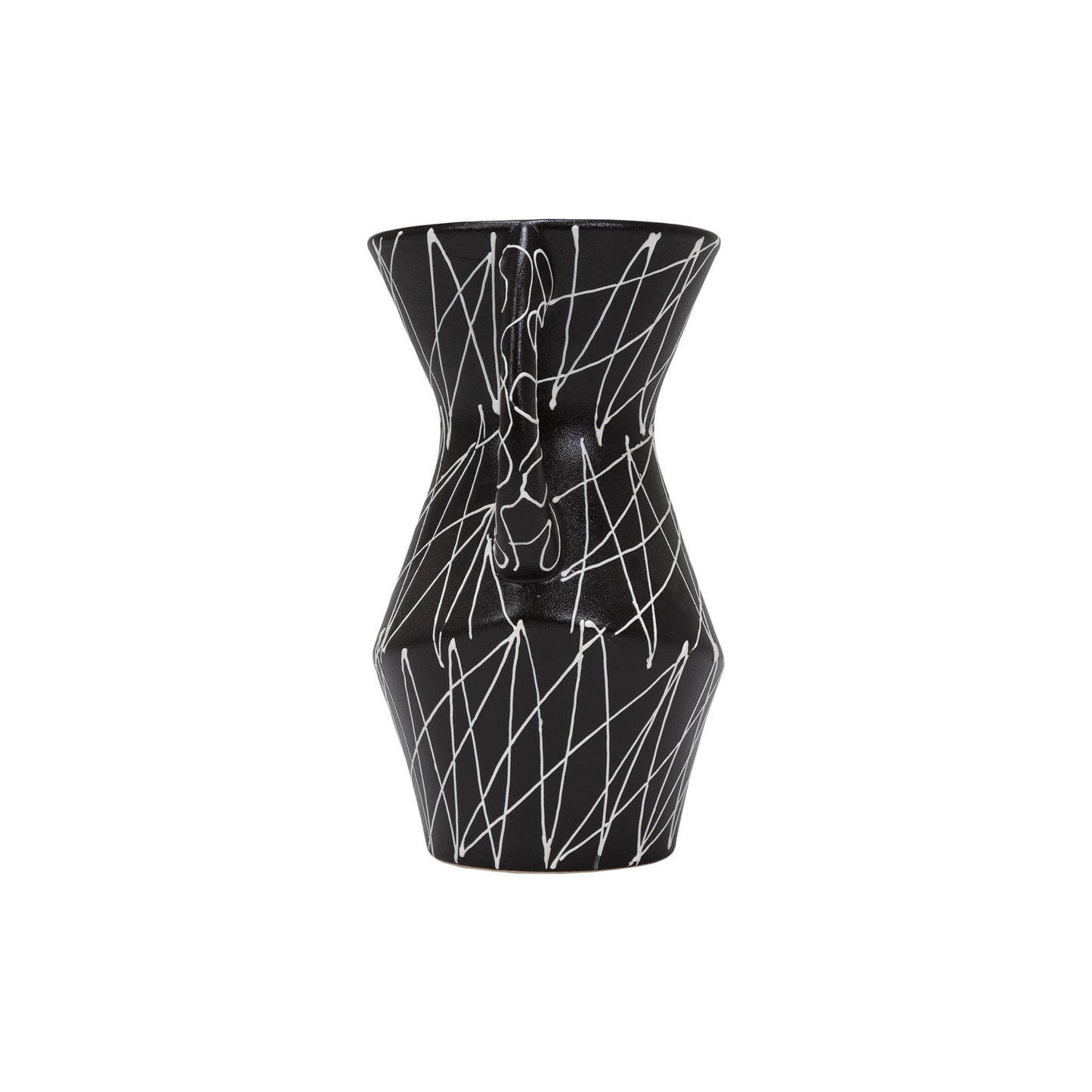 Cazden Short Vase by ST x OH, featuring a sleek, minimalist design with a smooth surface and neutral color.