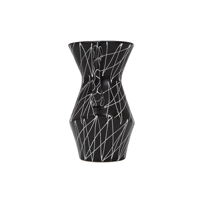 Cazden Short Vase by ST x OH, featuring a sleek, minimalist design with a smooth surface and neutral color.