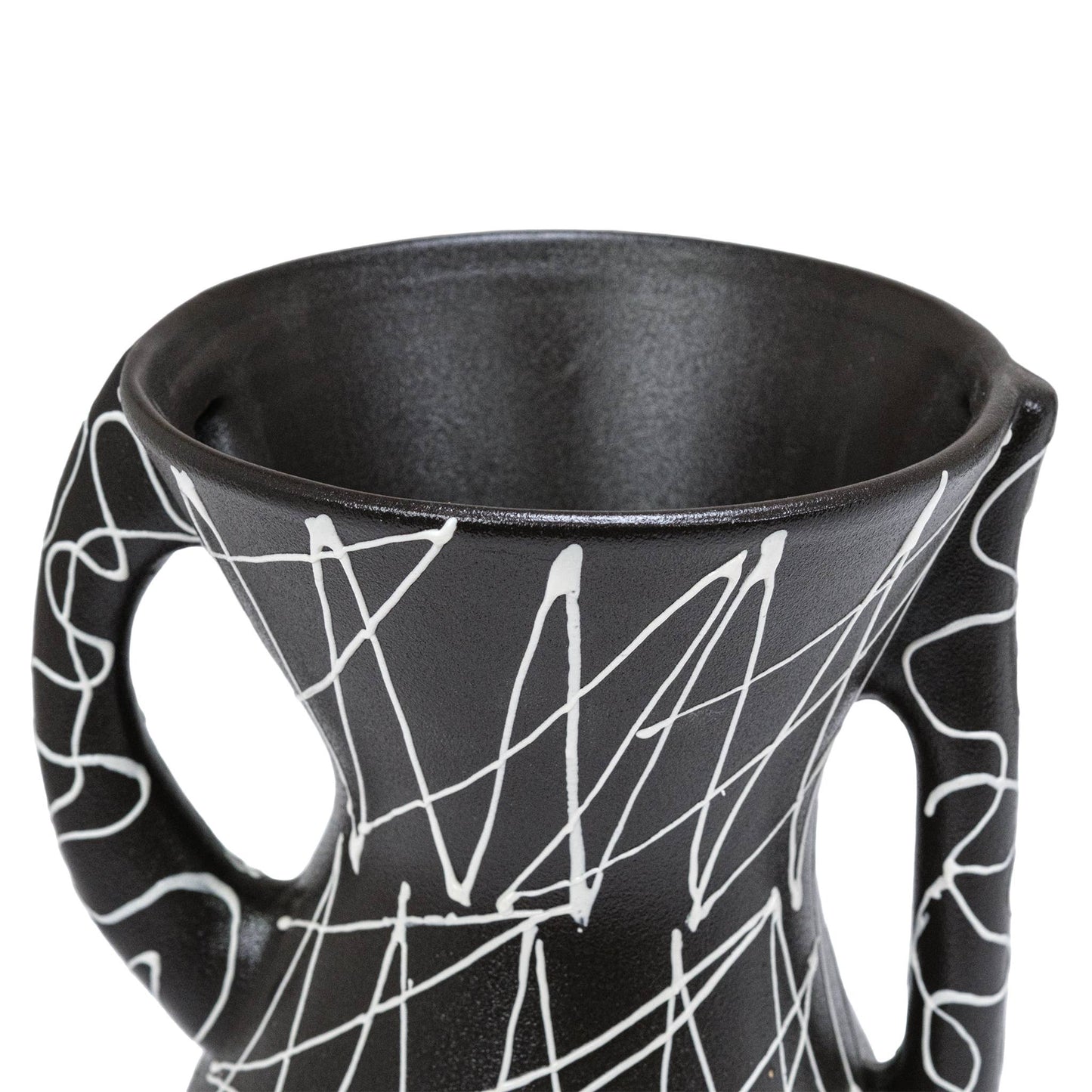 Cazden Short Vase by ST x OH, featuring a sleek, modern design with a smooth surface and narrow opening.