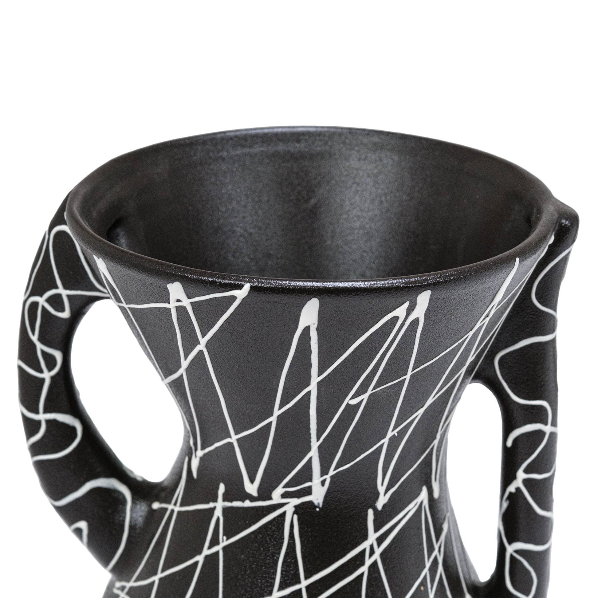 Cazden Short Vase by ST x OH, featuring a sleek, modern design with a smooth surface and narrow opening.