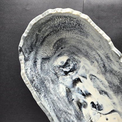 Large Resin Trough - Entryway Catchall - Decorative Bowl