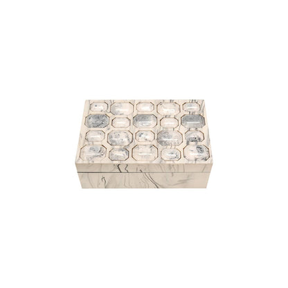 Larana Box by Kavana Decor, a decorative storage box with intricate design, perfect for organizing small items.