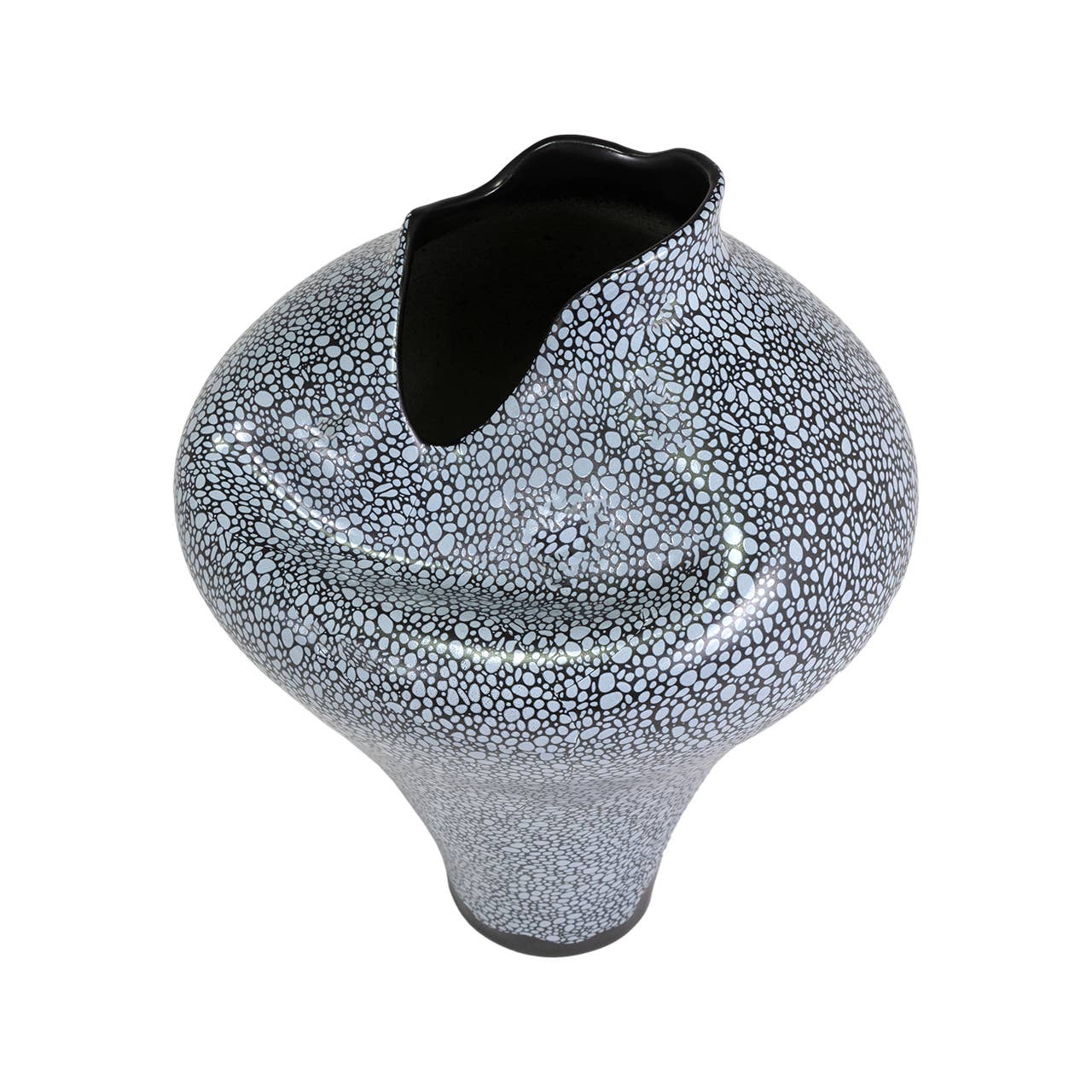Tall Callum vase by Kavana Decor, featuring a sleek ceramic design with a textured finish, ideal for modern home decor.