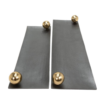 The Vault Creative Fenley Tray, a stylish tabletop tray with a textured surface, perfect for organization and decorative displays.