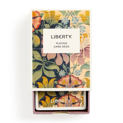 Liberty Archive playing card deck by Chronicle Books, featuring vintage-style cards with intricate artwork and historical designs.