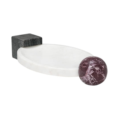 Kavana Decor Lorsan Tray featuring a stylish design with a smooth surface and elegant edges, perfect for serving or decoration.