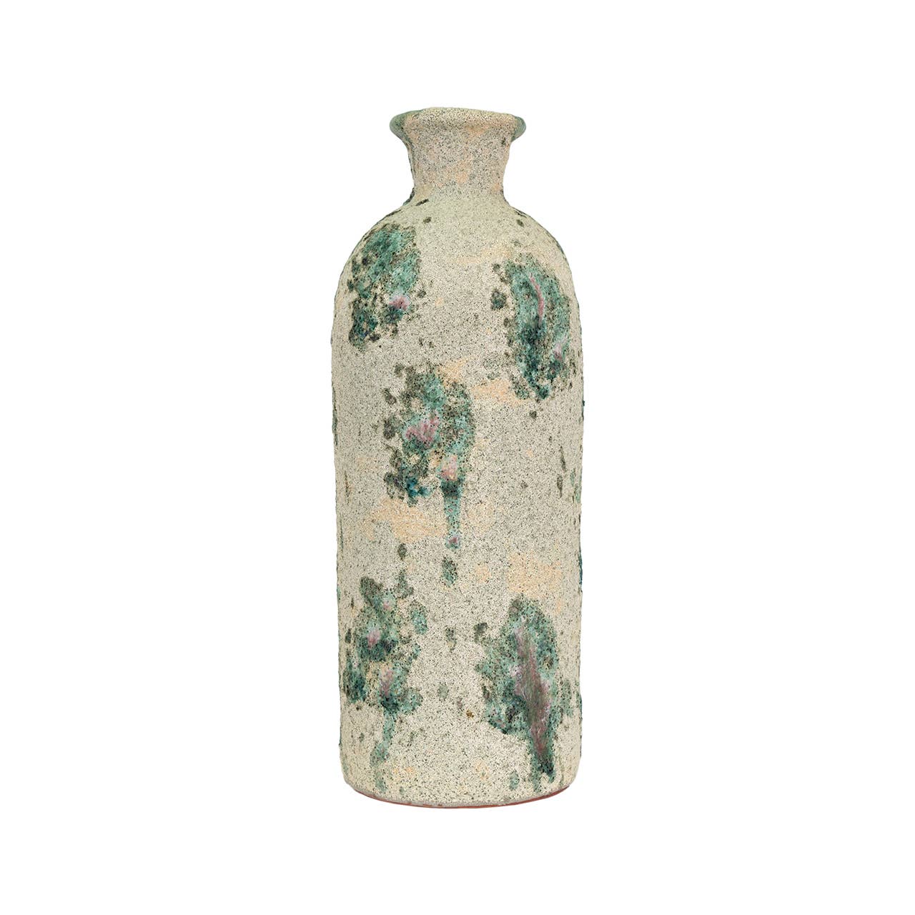Kavana Decor Fallon Vase, ceramic with textured surface, in a neutral color, ideal for decorative display.
