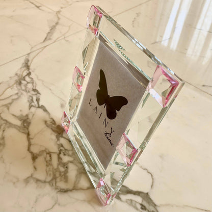 Pink Crystal Picture frame 5X7