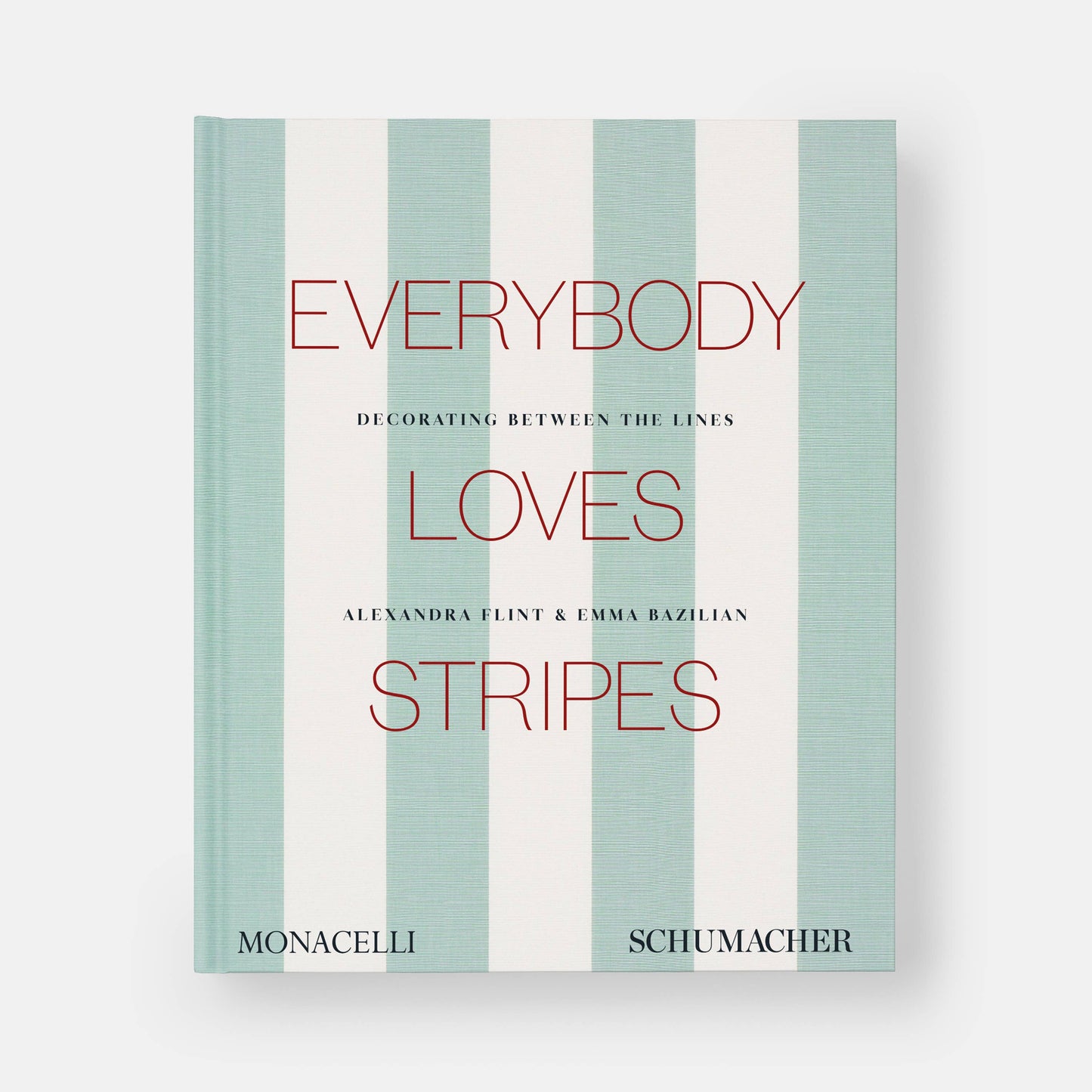 Cover of Everybody Loves Stripes book by Phaidon, featuring colorful striped patterns and design details on the front.