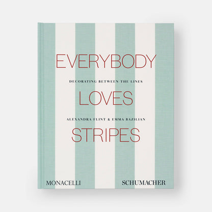 Cover of Everybody Loves Stripes book by Phaidon, featuring colorful striped patterns and design details on the front.