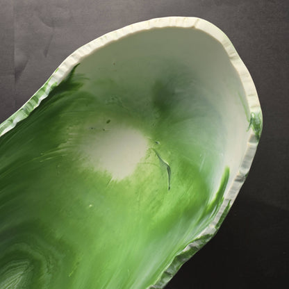 Large Resin Trough - Entryway Catchall - Decorative Bowl