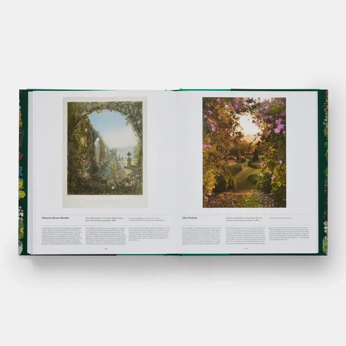Phaidon garden book titled "Exploring The Horticultural World" featuring vibrant garden photographs and illustrations.