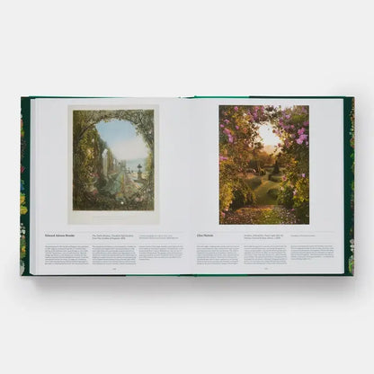 Phaidon garden book titled "Exploring The Horticultural World" featuring vibrant garden photographs and illustrations.
