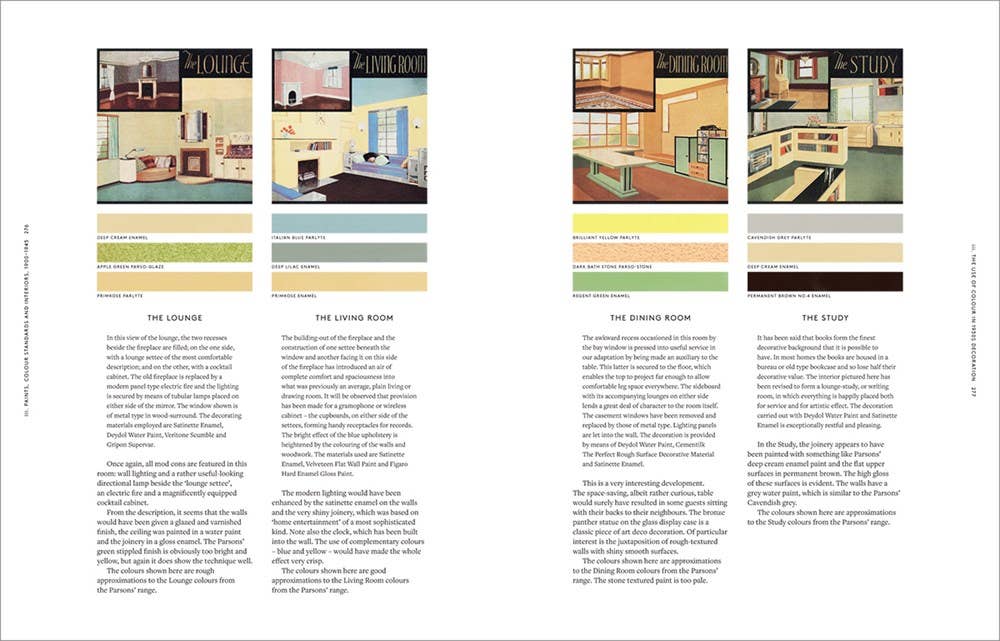 Open book titled "Anatomy of Color" by W. W. Norton, showing colorful illustrations and pages on the topic of color history and theory.