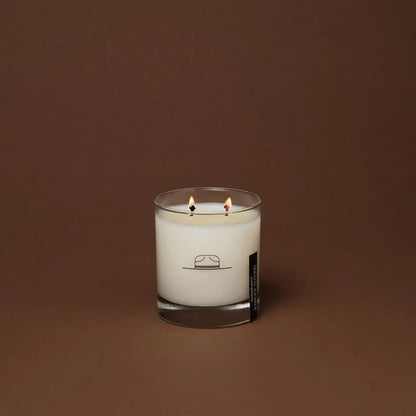 Ozmun Home Superbloom Candle with vibrant floral design and warm glow, perfect for home decor and ambient lighting.