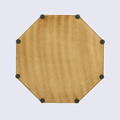 Bone inlay decorative tray Athens Dionysis by ST x OH, 12x12 inches, showcasing intricate inlaid design and elegant craftsmanship.