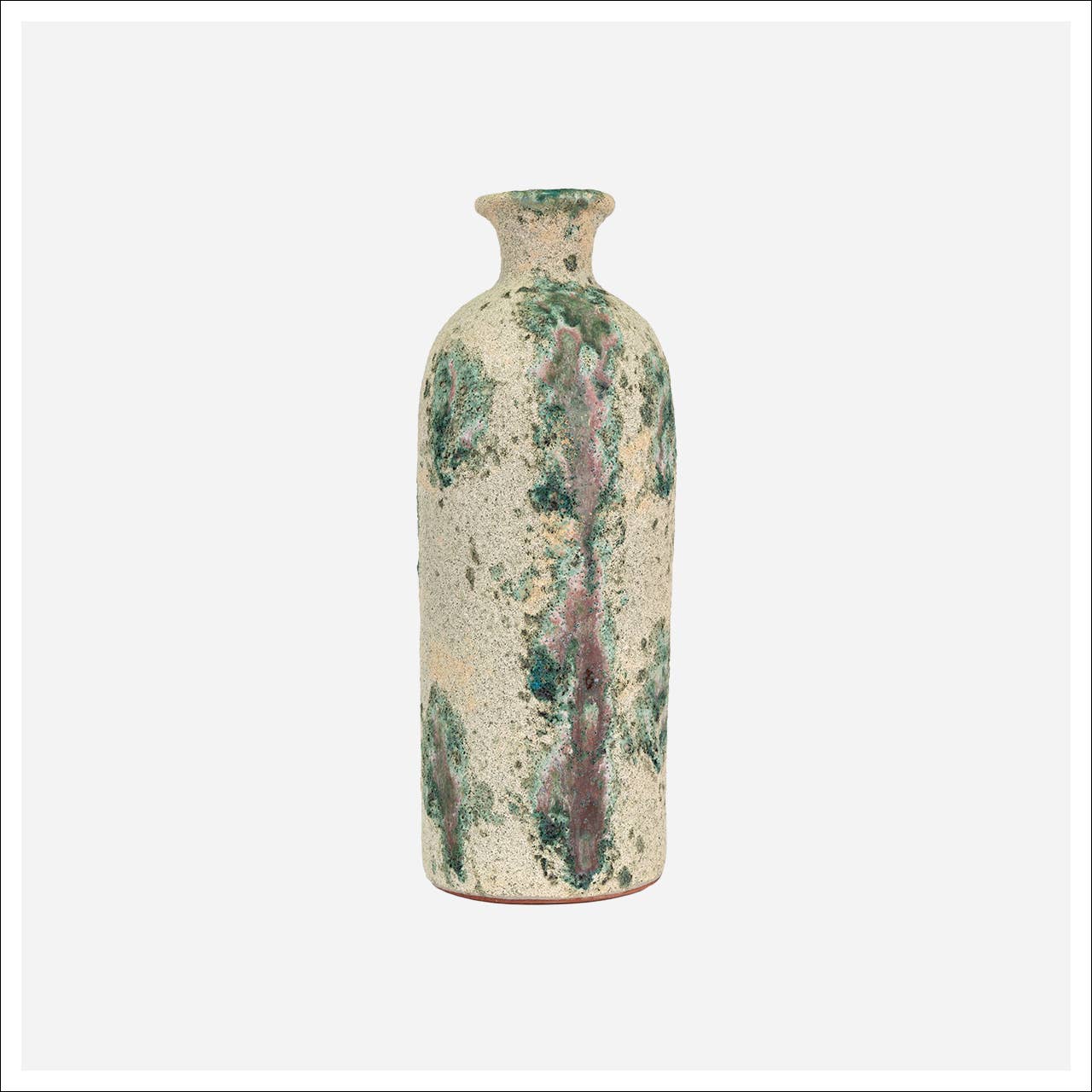 Kavana Decor Fallon Vase with a sleek, modern design in a neutral finish, perfect for home decor accents.