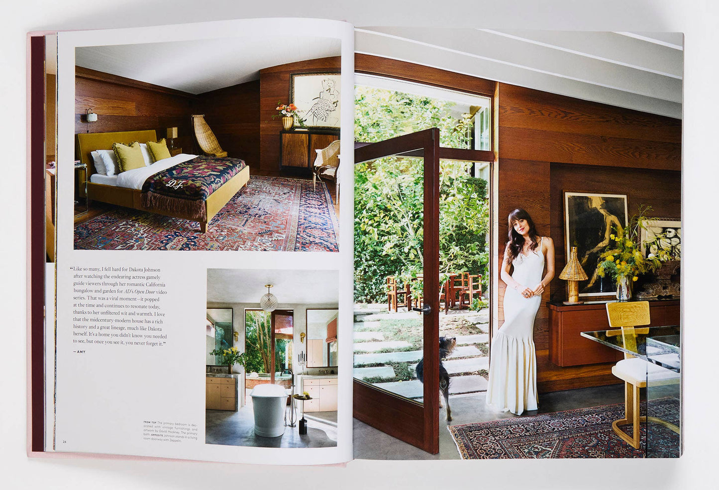 Architectural Digest magazine by Penguin Random House LLC featuring modern interior design and stylish home decor on the cover.
