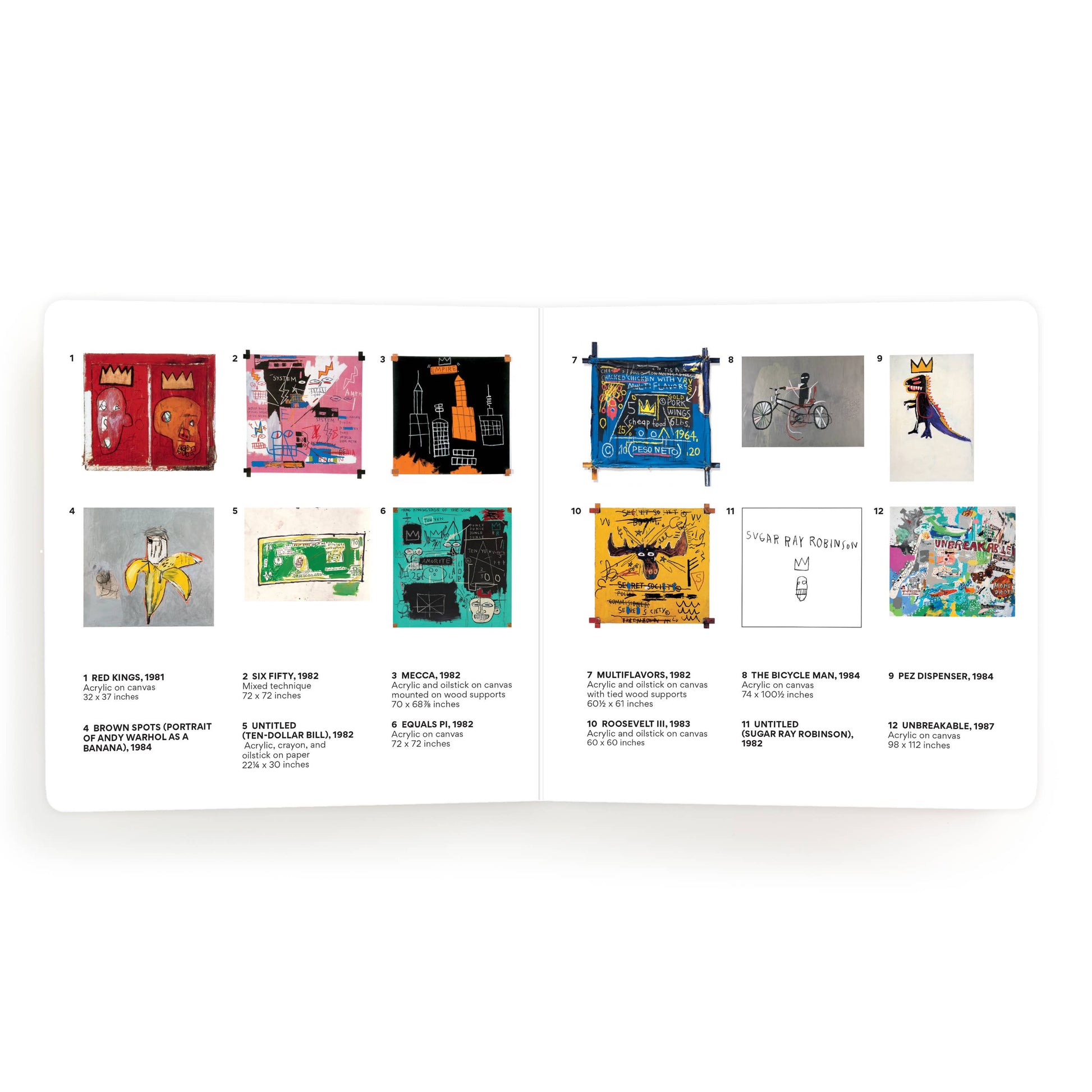 Basquiat Colors Board Book by Chronicle Books featuring vibrant artwork and colorful pages for young children to explore.
