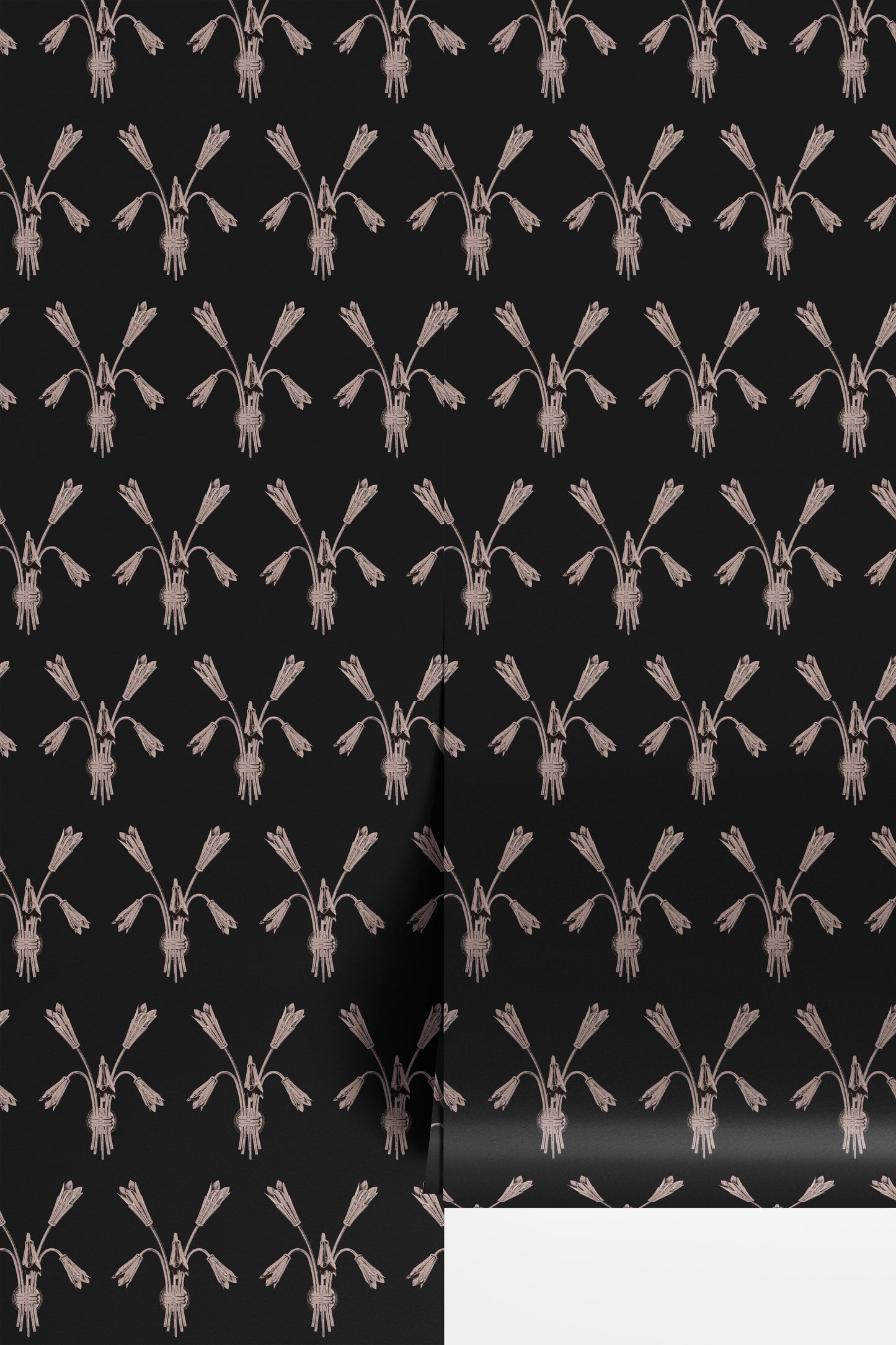 Floral - Black